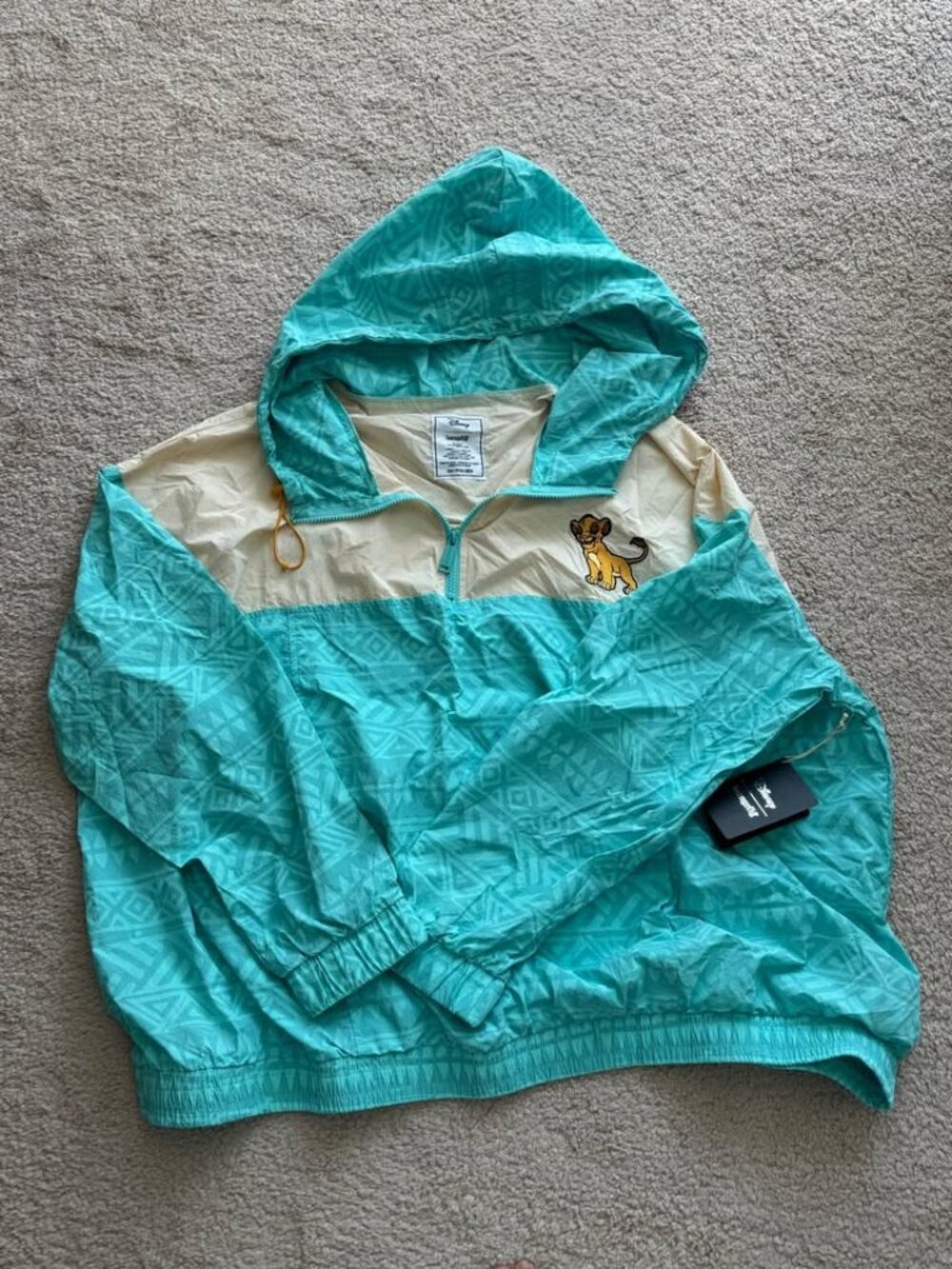 NEW Disney Lion King Windbreaker Jacket (3XL)